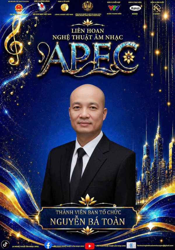Thanh viên ban tổ chức Nguyễn Bá Toàn